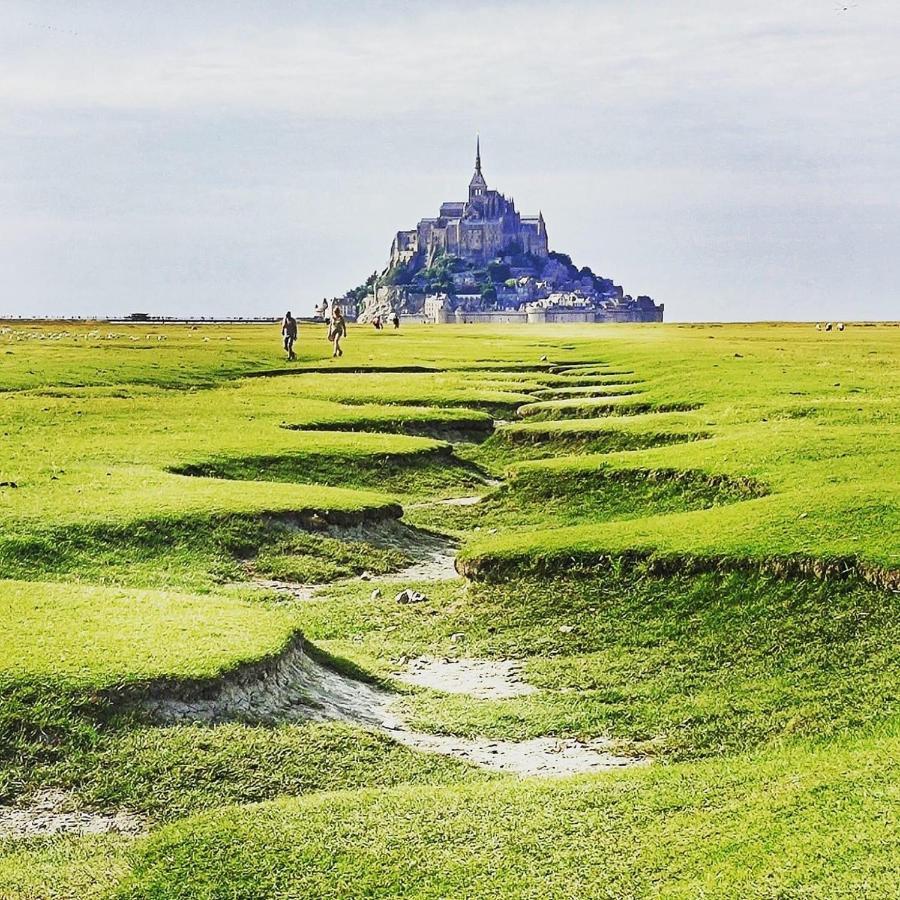 Baie Mt St Michel , Jullouville , Villa Caprice Rdc , 50 M Mer ,7 Pers , Pres Plage Dday Exterior foto
